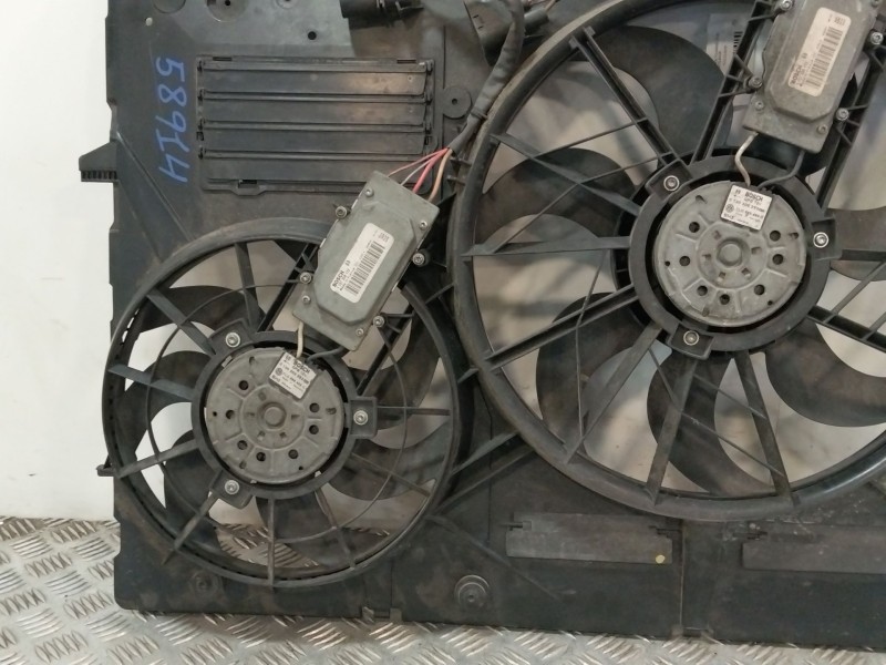 Recambio de electroventilador para volkswagen touareg (7la) referencia OEM IAM 7L0121207D  