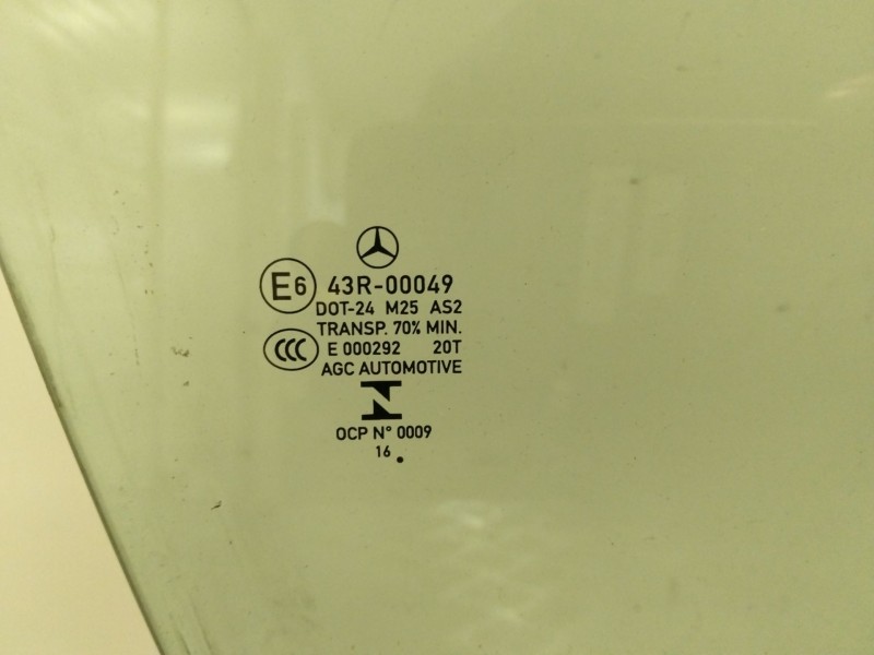 Recambio de luna delantera derecha para mercedes-benz clase a (w176) a 180 (176.042) referencia OEM IAM 1767250600  