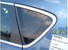 Recambio de luna custodia trasera izquierda para opel astra j (p10) 1.7 cdti (68) referencia OEM IAM 13438296  