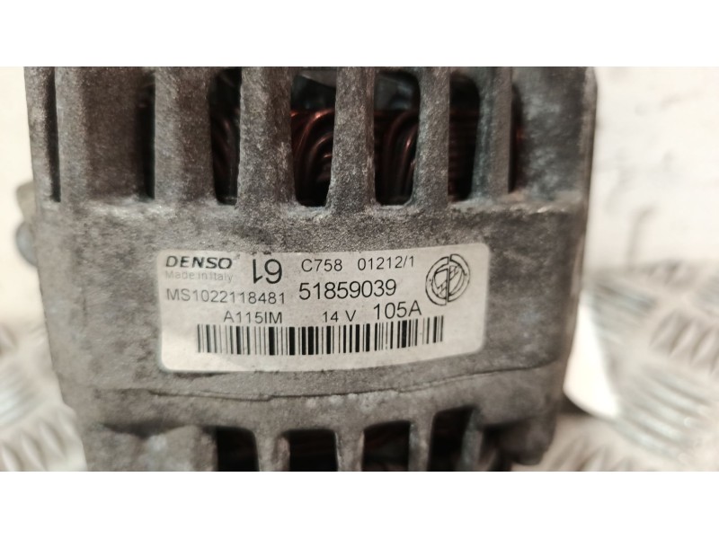 Recambio de alternador para fiat 500 (312_) 1.2 (312axa1a) referencia OEM IAM 51859039  