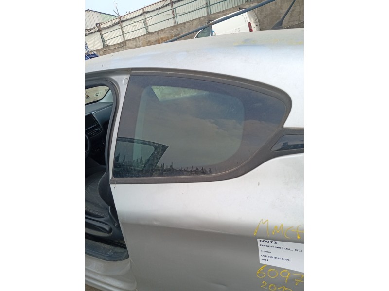 Recambio de luna custodia trasera izquierda para peugeot 208 i (ca_, cc_) 1.4 hdi referencia OEM IAM 9676713180  