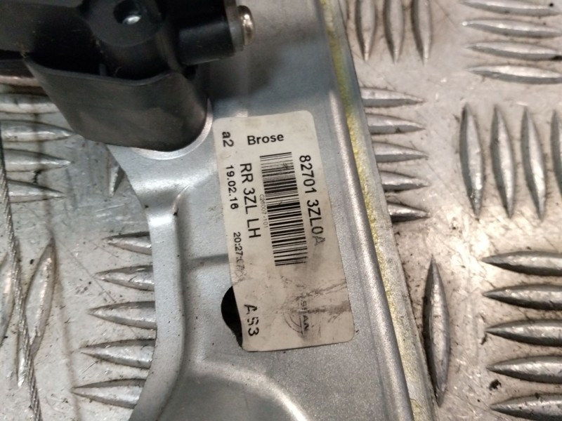 Recambio de elevalunas trasero izquierdo para nissan pulsar hatchback (c13) 1.2 dig-t referencia OEM IAM 827013ZL0A  