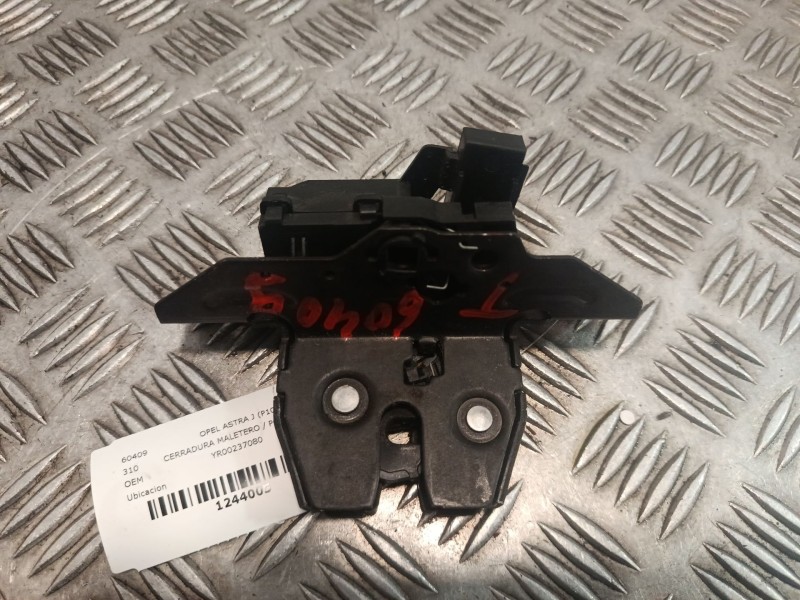 Recambio de cerradura maletero / porton para opel astra j (p10) 1.6 cdti (68) referencia OEM IAM YR00237080  