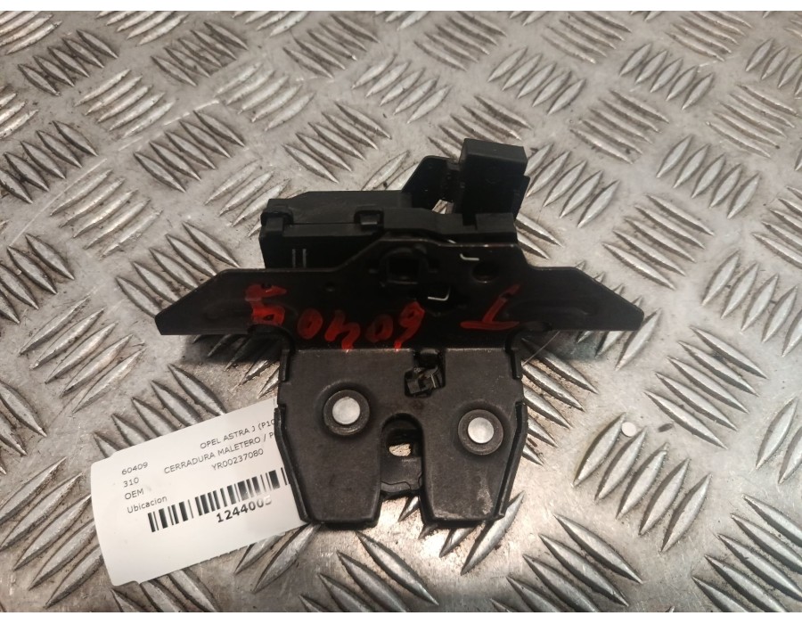 Recambio de cerradura maletero / porton para opel astra j (p10) 1.6 cdti (68) referencia OEM IAM YR00237080  
