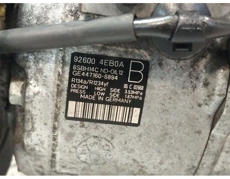 Recambio de condensador aire acondicionado para renault kadjar (ha_, hl_) 1.3 tce 140 referencia OEM IAM 921006951R  