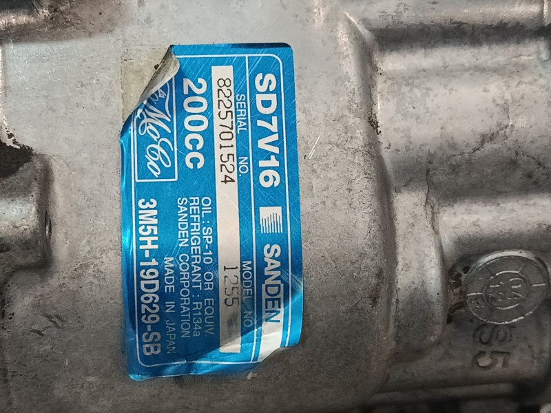 Recambio de compresor aire acondicionado para volvo v50 (545) 1.6 d referencia OEM IAM 3M5H19D629SB  