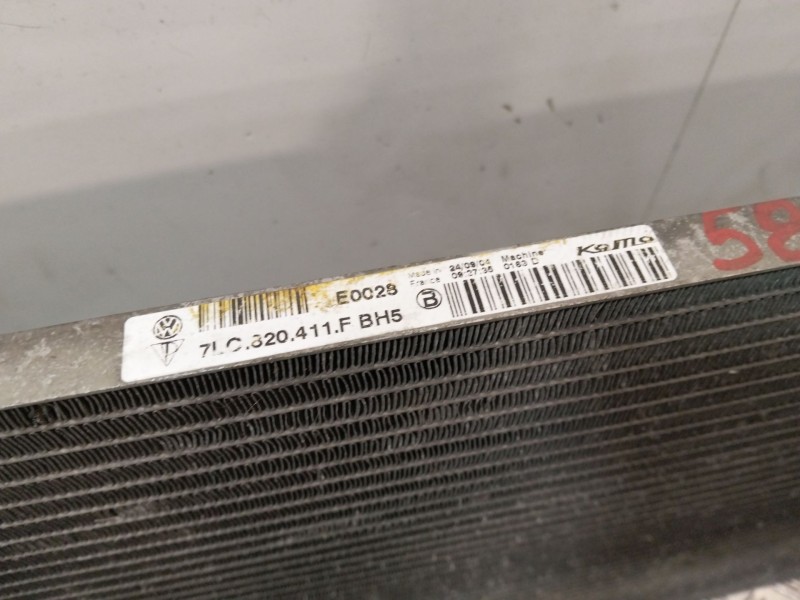 Recambio de condensador / radiador aire acondicionado para volkswagen touareg (7la) referencia OEM IAM 7L0820411F  
