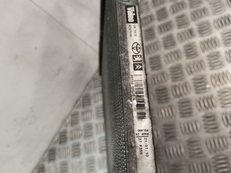 Recambio de condensador / radiador aire acondicionado para toyota aygo (_b1_) 1.0 (kgb10_) referencia OEM IAM 868483R  