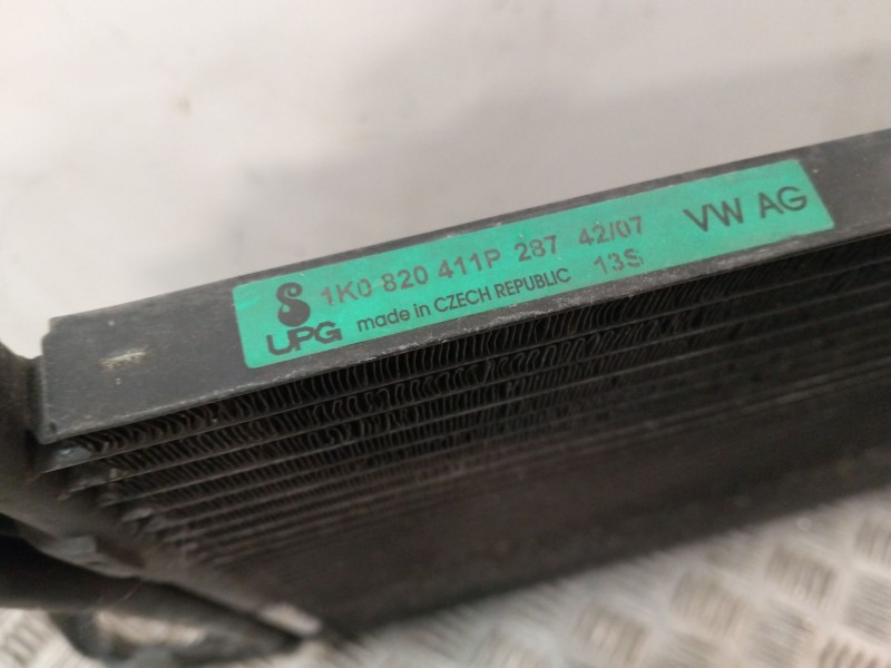 Recambio de condensador / radiador aire acondicionado para volkswagen eos (1f7) 2.0 tdi referencia OEM IAM 1K0820411P  