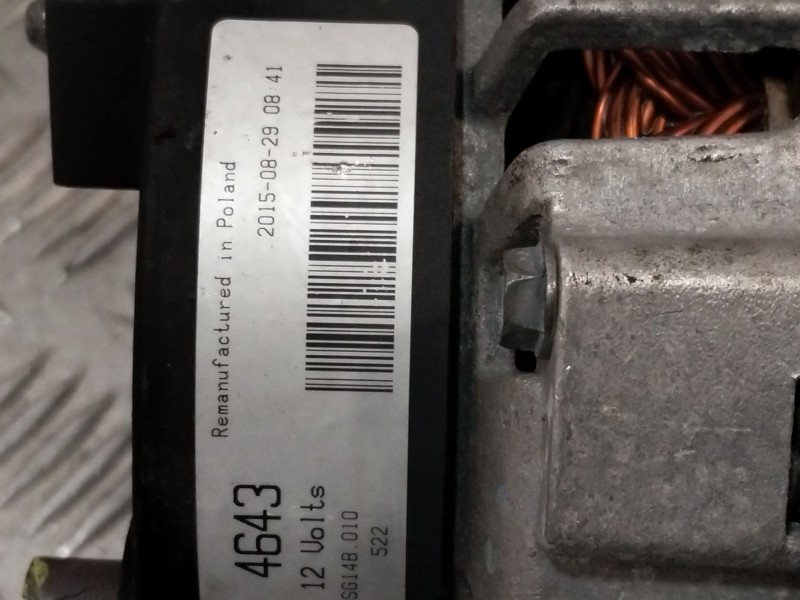 Recambio de alternador para audi a4 b6 avant (8e5) 2.0 referencia OEM IAM SG14B010  