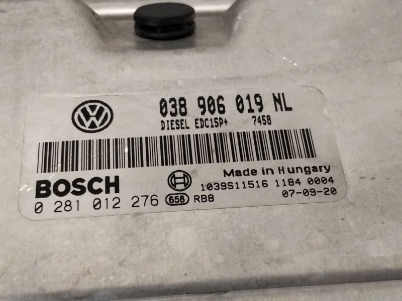 Recambio de centralita motor uce para seat ibiza iii (6l1) 1.9 tdi referencia OEM IAM 038906019NL 0281012276 