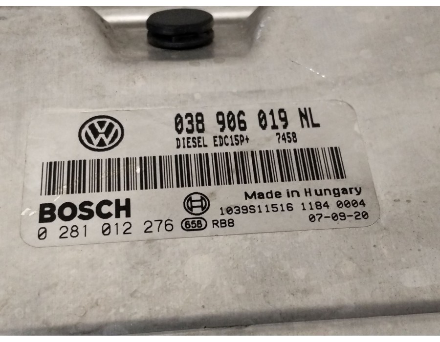 Recambio de centralita motor uce para seat ibiza iii (6l1) 1.9 tdi referencia OEM IAM 038906019NL 0281012276 