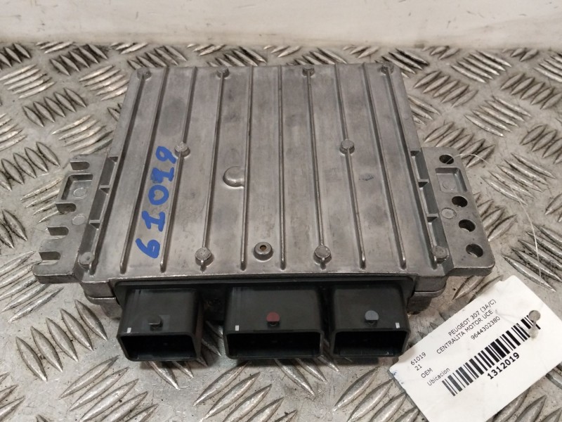 Recambio de centralita motor uce para peugeot 307 (3a/c) 2.0 hdi 90 referencia OEM IAM 9644302380  