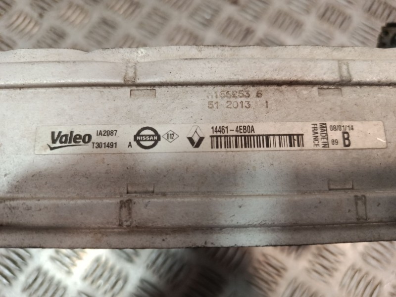 Recambio de intercooler para nissan qashqai ii (j11, j11_) 1.6 dci referencia OEM IAM 144614EB0A  
