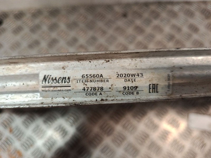 Recambio de radiador agua para volvo v40 station wagon (645) 1.9 di referencia OEM IAM 65560A  