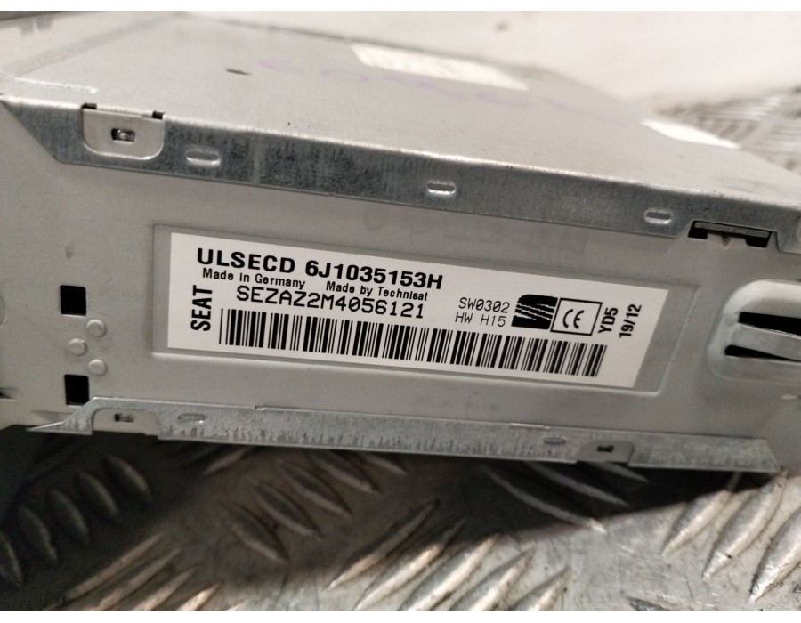 Recambio de sistema audio / radio cd para seat ibiza iv (6j5, 6p1) 1.6 tdi referencia OEM IAM W06J1035153H  