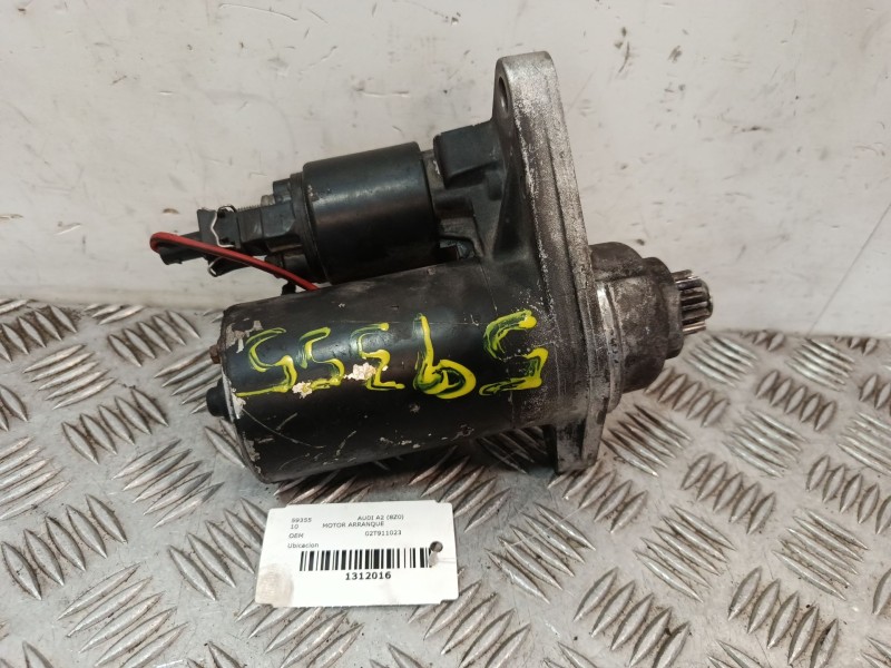 Recambio de motor arranque para audi a2 (8z0) 1.4 referencia OEM IAM 02T911023  