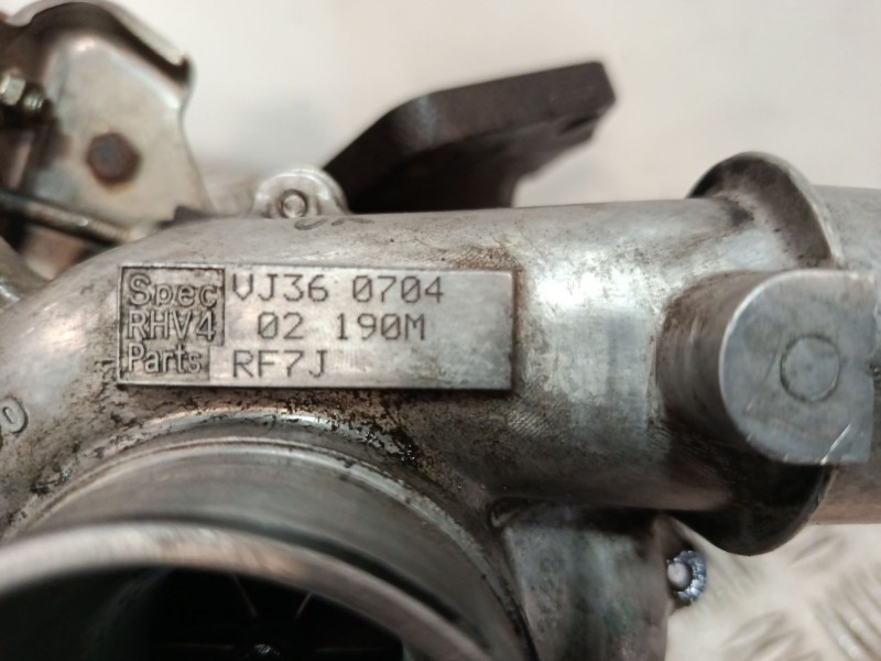 Recambio de turbocompresor para mazda 3 (bk) 1.6 mz-cd referencia OEM IAM VJ360704  