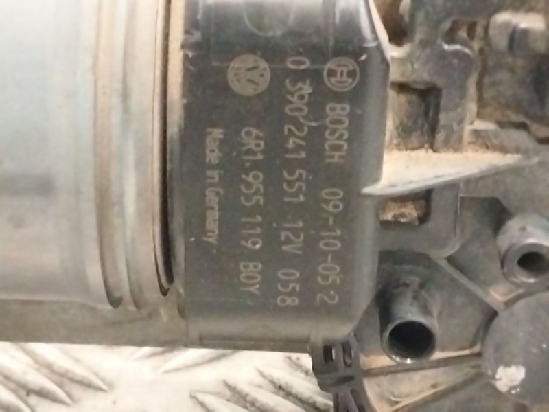 Recambio de motor limpia delantero para volkswagen polo (6r1) 1.6 tdi referencia OEM IAM 6R1955119  