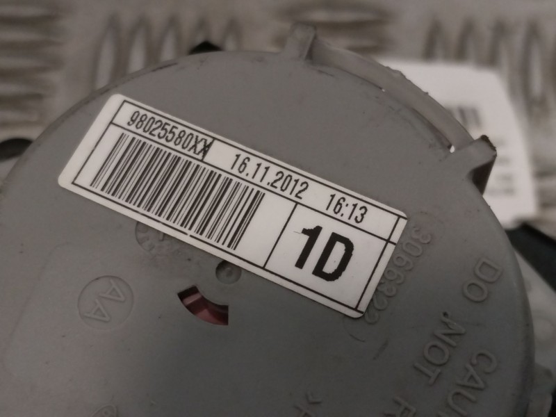 Recambio de cinturon seguridad delantero derecho para peugeot partner kasten referencia OEM IAM 98025580XX  