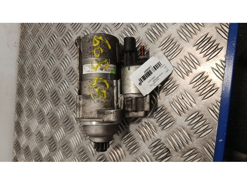 Recambio de motor arranque para seat leon (1p1) 1.9 tdi referencia OEM IAM 02Z911023H  