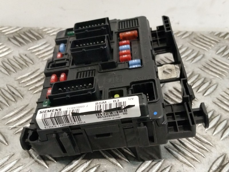 Recambio de centralita confort para citroën c2 (jm_) 1.1 referencia OEM IAM 9643498880 T118470003 