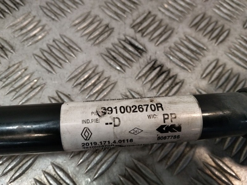 Recambio de transmision delantera derecha para renault kadjar (ha_, hl_) 1.3 tce 140 referencia OEM IAM 391002670R  