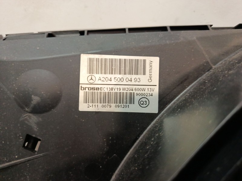 Recambio de electroventilador para mercedes-benz clase c (w204) c 200 cdi (204.001) referencia OEM IAM 2049061403  