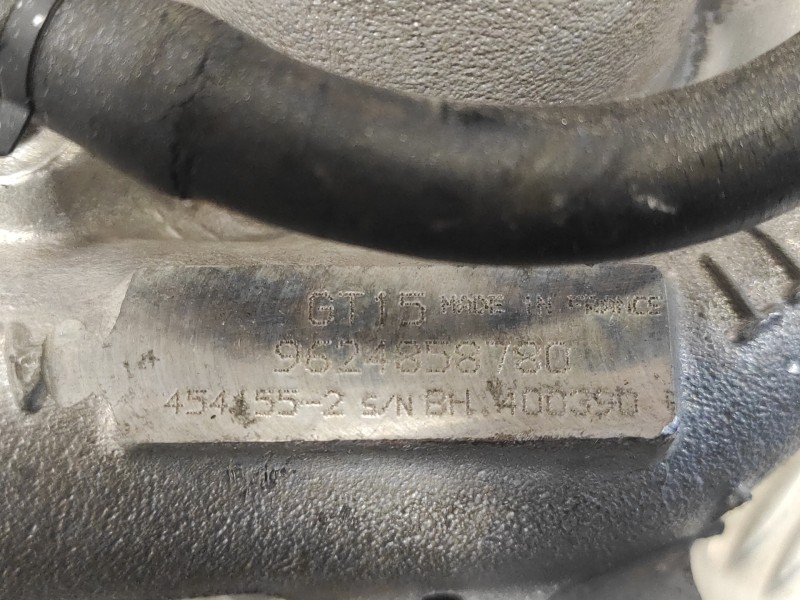 Recambio de turbocompresor para citroën xantia berlina 2.1 turbodiesel referencia OEM IAM GT15 9624858780 4541552