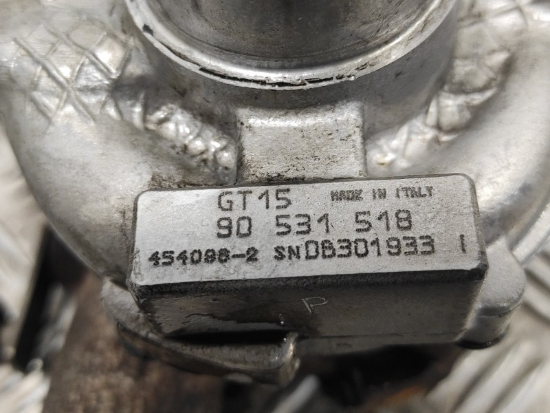 Recambio de turbocompresor para opel zafira a elegance referencia OEM IAM 90531518 4540962 GT15