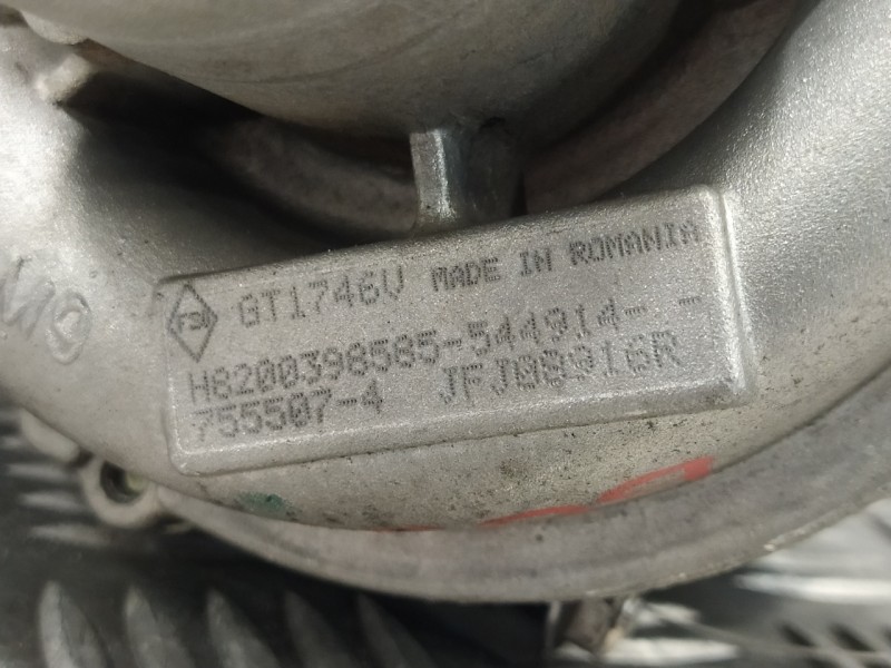 Recambio de turbocompresor para renault scenic ii grand scenic ii referencia OEM IAM GT1746V H8200398585 7555074