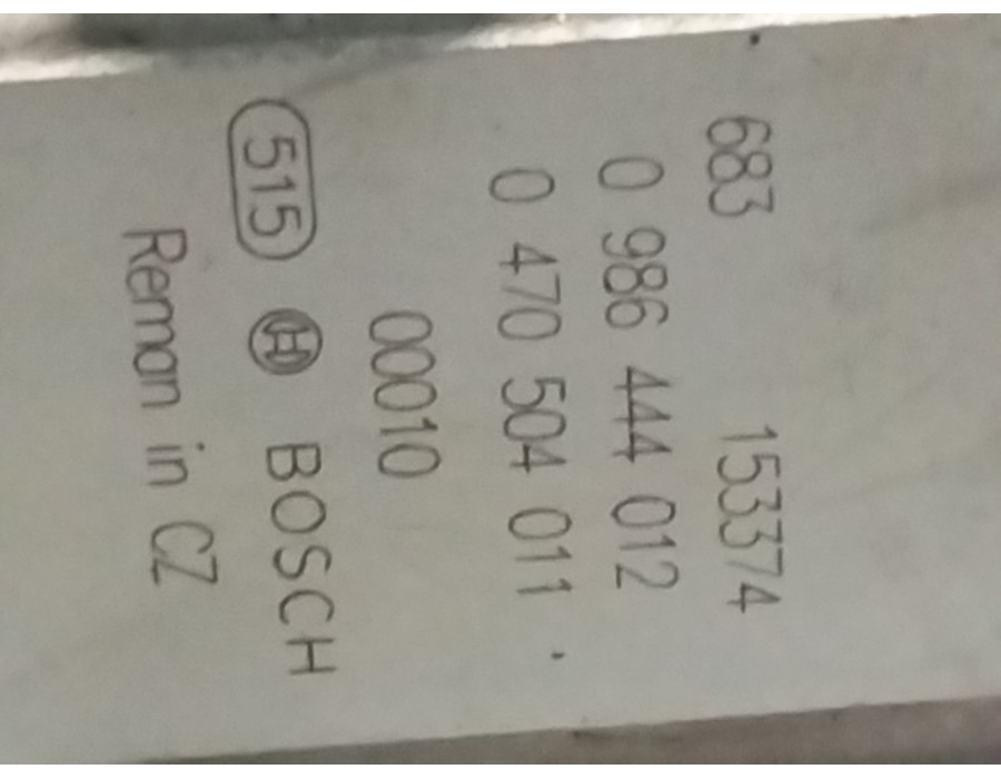 Recambio de bomba inyeccion para opel zafira a monospace (t98) 2.0 di 16v (f75) referencia OEM IAM 0986444012  