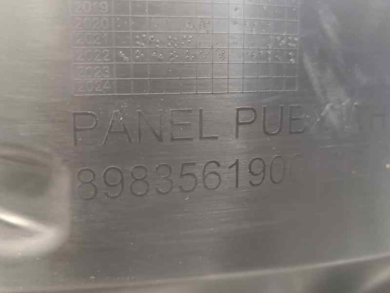Recambio de plastico paso rueda trasero derecho para isuzu d-max 1.9 turbodiesel referencia OEM IAM 8983561900  