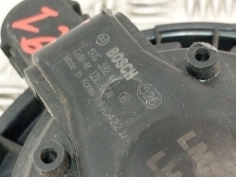 Recambio de ventilador calefaccion para fiat fiorino electrica micro vett referencia OEM IAM F00S3B2441  
