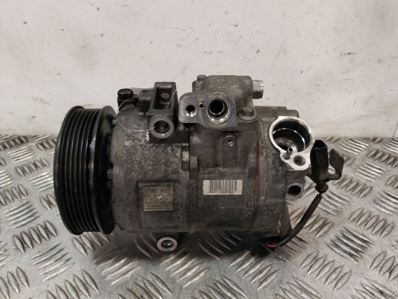 Recambio de compresor aire acondicionado para seat ibiza iv (6j5, 6p1) 1.6 tdi referencia OEM IAM 6Q0820808D  