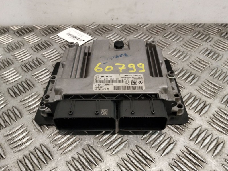 Recambio de centralita motor uce para peugeot partner furgoneta/monovolumen 1.6 bluehdi 100 referencia OEM IAM 9806460480  