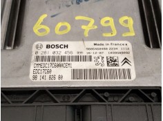 Recambio de centralita motor uce para peugeot partner furgoneta/monovolumen 1.6 bluehdi 100 referencia OEM IAM 9806460480   2