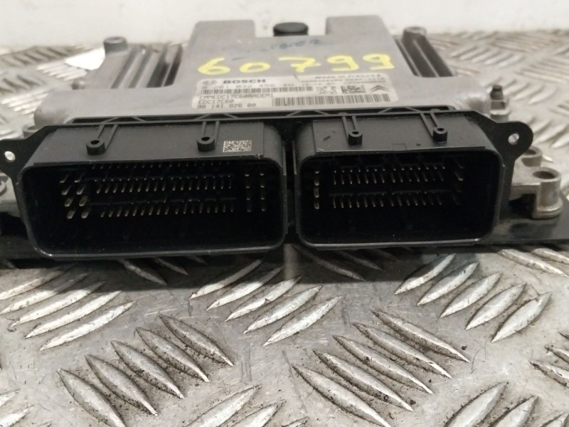 Recambio de centralita motor uce para peugeot partner furgoneta/monovolumen 1.6 bluehdi 100 referencia OEM IAM 9806460480  