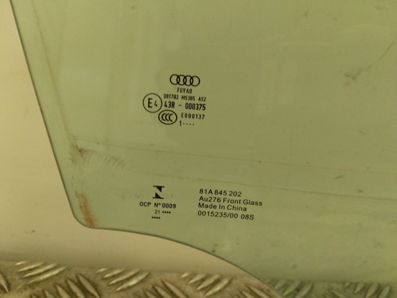 Recambio de luna delantera derecha para audi q2 (gab, gag) 30 tdi referencia OEM IAM 81A845202A  