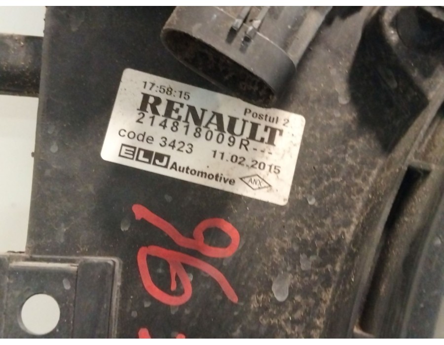 Recambio de electroventilador para renault clio ii (bb_, cb_) 1.5 dci (b/cb07) referencia OEM IAM 214818009R  