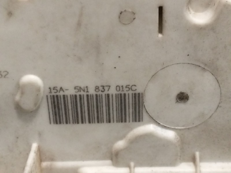 Recambio de cerradura puerta delantera izquierda para skoda fabia (5j2 ) referencia OEM IAM 15A5N1837015C  