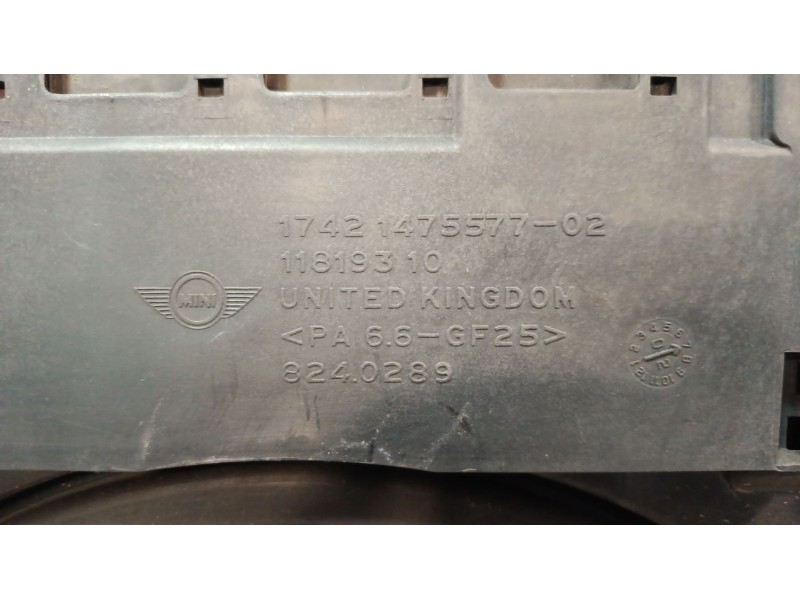 Recambio de electroventilador para mini mini (r50, r53) cooper referencia OEM IAM 11819310  