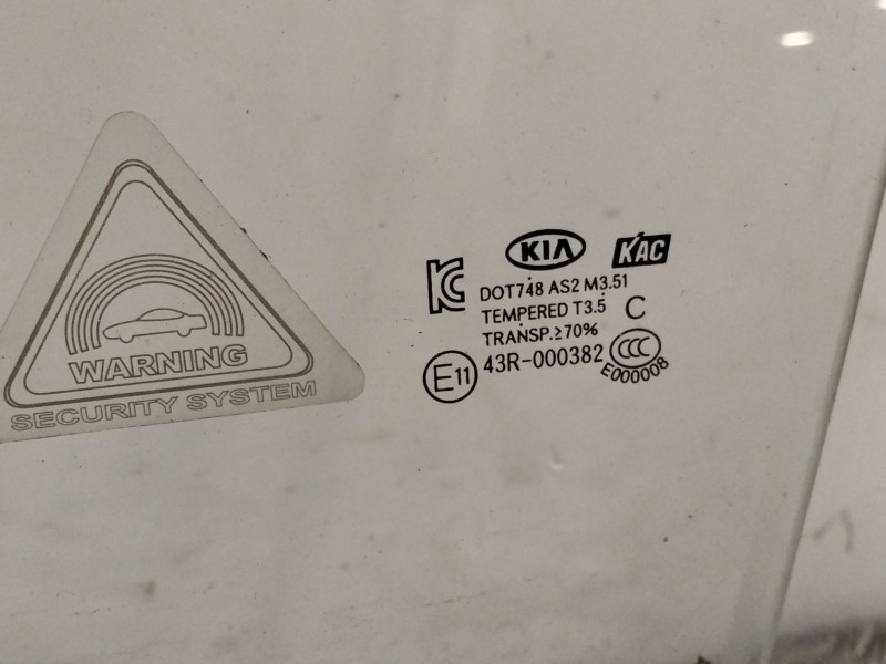 Recambio de luna delantera izquierda para kia rio iii (ub) 1.2 cvvt referencia OEM IAM 824111W000  