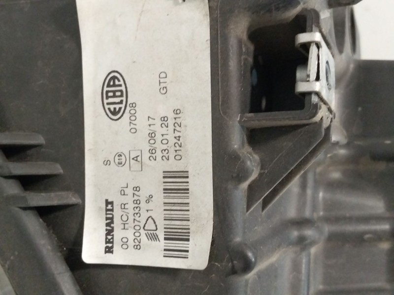 Recambio de faro izquierdo para dacia sandero (bs_) 1.4 (bs0c, bs0a, bs0g, bs1f, bs0e) referencia OEM IAM 8200733878  