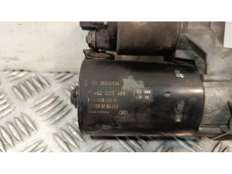 Recambio de motor arranque para suzuki swift berlina (mz) referencia OEM IAM 31100M86J01  