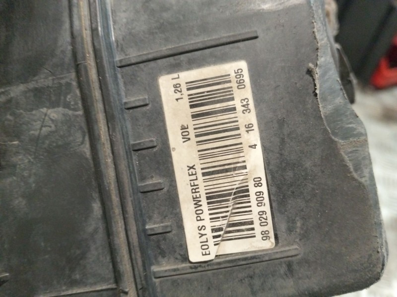 Recambio de deposito fap para peugeot partner furgoneta/monovolumen 1.6 bluehdi 100 referencia OEM IAM 9802990980  