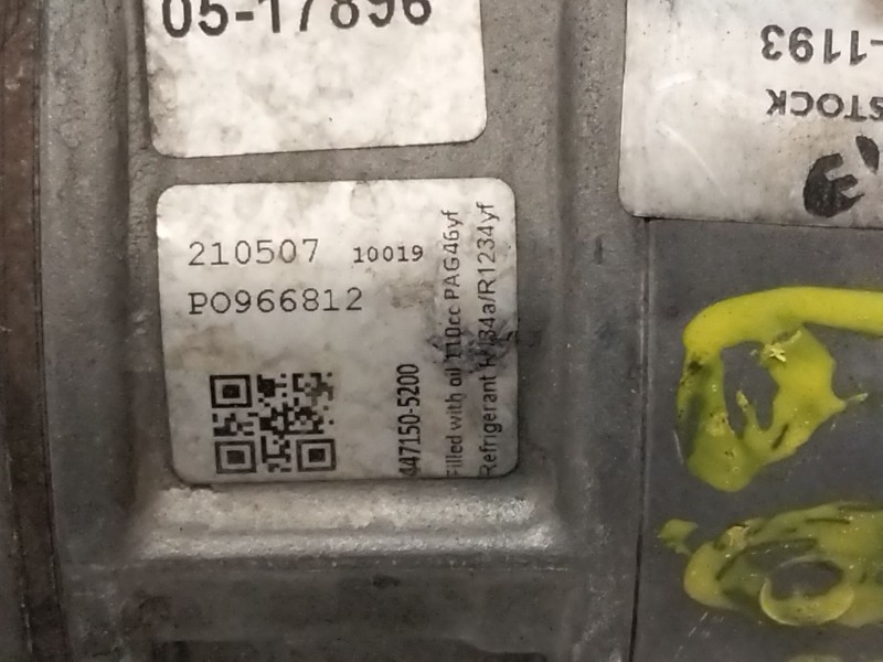 Recambio de compresor aire acondicionado para peugeot partner furgoneta/monovolumen 1.6 bluehdi 100 referencia OEM IAM 447150520
