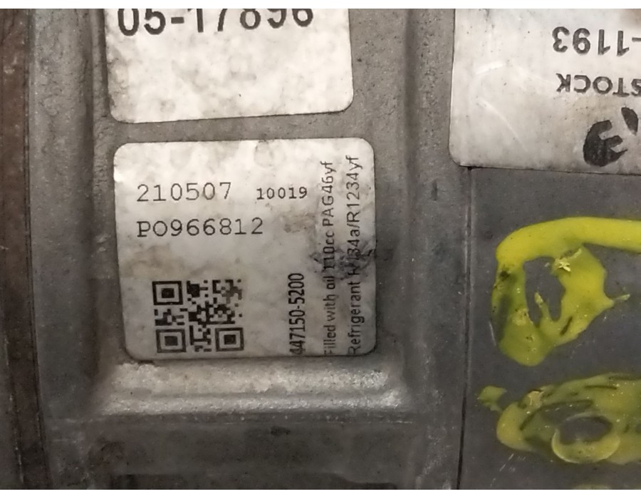Recambio de compresor aire acondicionado para peugeot partner furgoneta/monovolumen 1.6 bluehdi 100 referencia OEM IAM 447150520