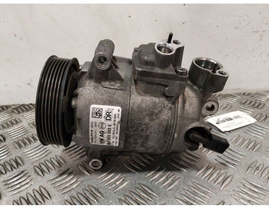Recambio de compresor aire acondicionado para seat ibiza iv (6j5, 6p1) 1.6 tdi referencia OEM IAM 5N0820803E  