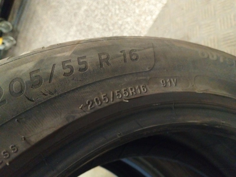 Recambio de neumatico pareja para neumatico neumatico ocasion referencia OEM IAM 205/55/16 91V MICHELIN 